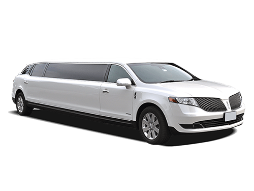 White Lincoln MKT Limousine